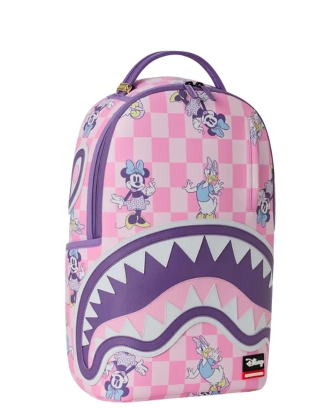 DISNEY MINNIE DAISY CHECK BACKPACK